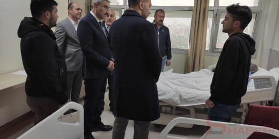 Niğde Mv. Adayı Cevahir Uzkurt Kaza Geçiren 112 Ekibini Ziyaret Etti