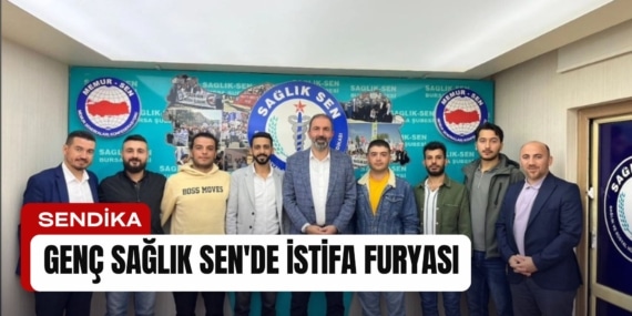Genç Sağlık Sen’de İstifa Furyası