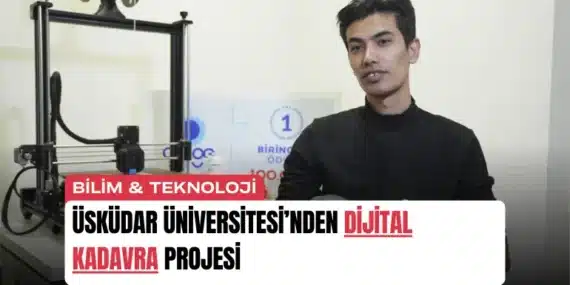 Üsküdar Üniversitesi’nden Dijital Kadavra Projesi