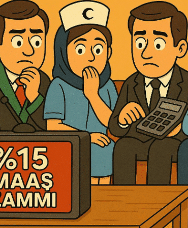 15 maaş zammı manşet