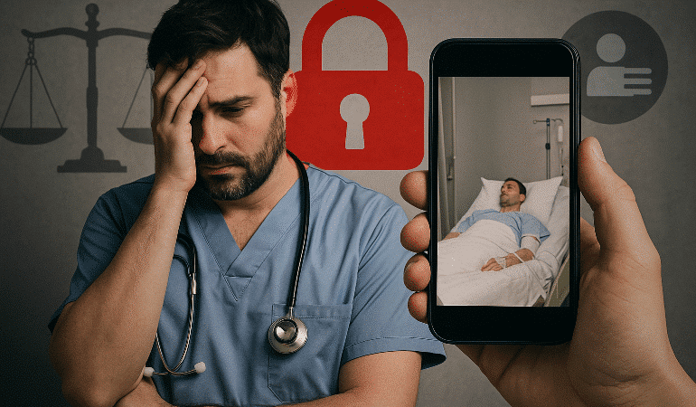 Hastanın gizliliği ihlal edilen doktorun üzüntüsü