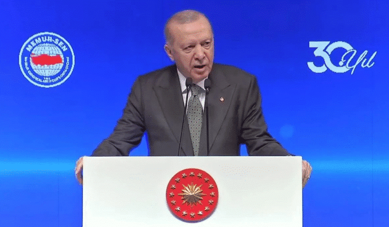 Recep Tayyip Erdoğan Memur-Sen 30. Yıl Vefa Buluşması