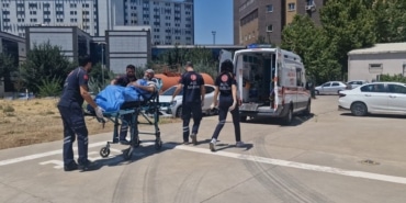 Ambulans helikopter felç geçiren hasta için havalandı