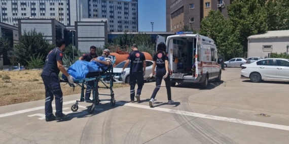 Ambulans helikopter felç geçiren hasta için havalandı