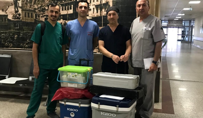 Beyin ölümü gerçekleşen hastanın organları umut oldu