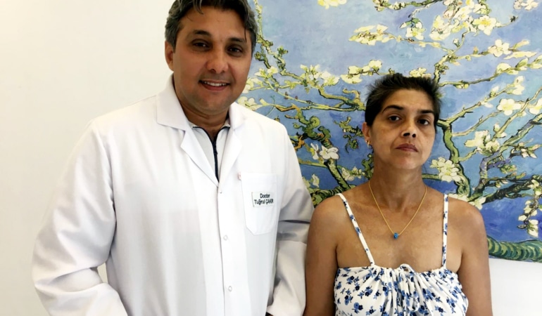 Rahatsızlığı nedeniyle her yediğini kusunca 41 kiloya düştü, ameliyatla sağlığına kavuştu