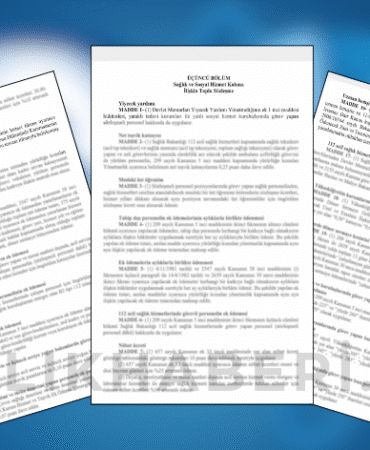 8. Dönem Sağlık ve Sosyal Hizmet Çalışanları için Toplu Sözleşme Tam Metni Manşet