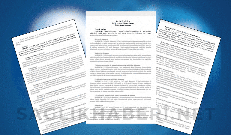 8. Dönem Sağlık ve Sosyal Hizmet Çalışanları için Toplu Sözleşme Tam Metni