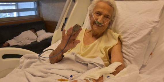 85 yaşındaki hasta, kapalı kalp kapağı ameliyatı ile sağlığına kavuştu