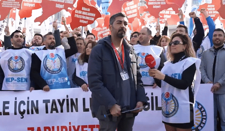 Hep-Sen Sağlık Bakanlığı Eylemi 3 şubat 2025