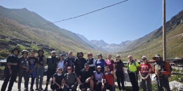 Ağrı tedavisinde farkındalık için Kaçkar Dağları'na yürüdüler