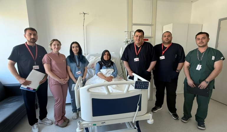 Beyin damarındaki tıkanıklık 3 yıl sonra açıldı, yeniden hayata bağlandı