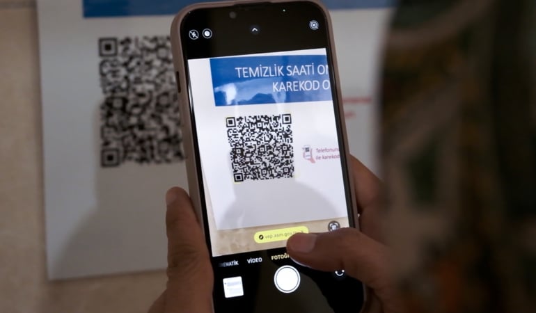 Hastanelerde 'QR Kod Temizlik Uygulaması' yaygınlaştırılıyor