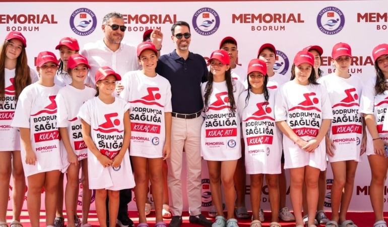 Memorial'dan Bodrum'da sağlığa anlamlı kulaç