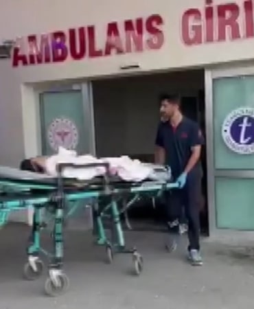 Serebral Palsi hastası Havva, ambulans uçakla Ankara'ya sevk edildi