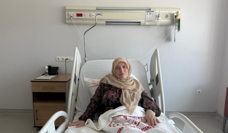 5 saatlik ameliyatla sağlığına kavuştu
