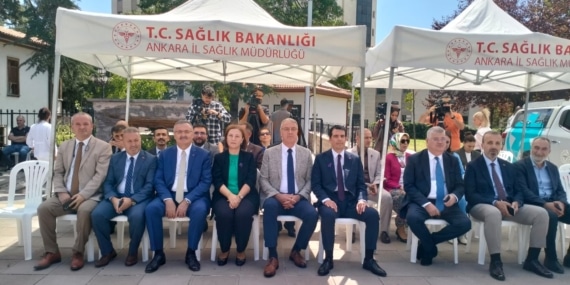 Ankara’da ‘Sağlık Sokağı’ kuruldu