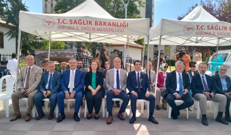 Ankara’da ‘Sağlık Sokağı’ kuruldu