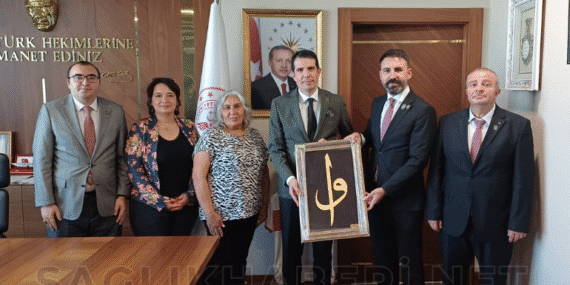 Şehit Yakınları ve Gazilere Özel Hizmette Büyük Adım: Ankara Şubeden İl Sağlık Müdürü Kurtcebe’ye Teşekkür Ziyareti