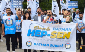 Batman Eğitim ve Araştırma Hastanesi’nde HEP-SEN’den Adalet Çağrısı!