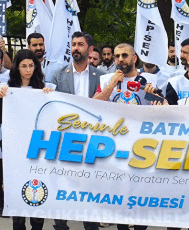 Batman Eğitim ve Araştırma Hastanesi’nde HEP-SEN’den Adalet Çağrısı!