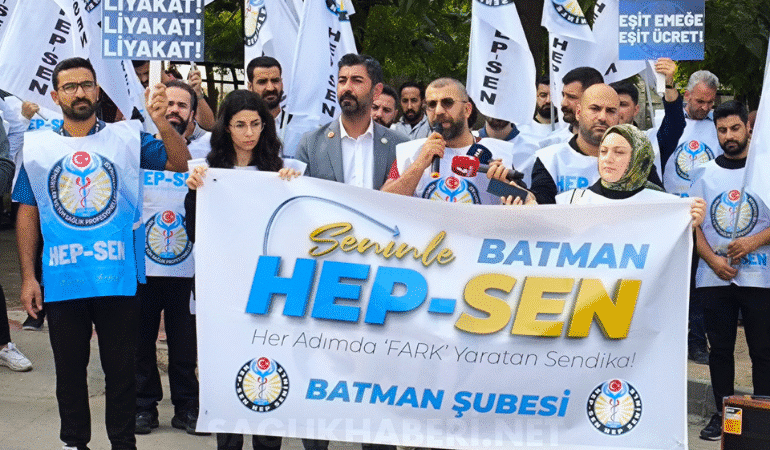 Batman Eğitim ve Araştırma Hastanesi’nde HEP-SEN’den Adalet Çağrısı!
