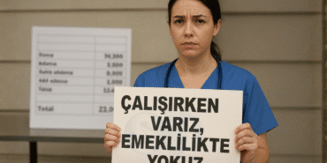Hemşireler Tepkili “Çalışırken Varız, Emeklilikte Yokuz”