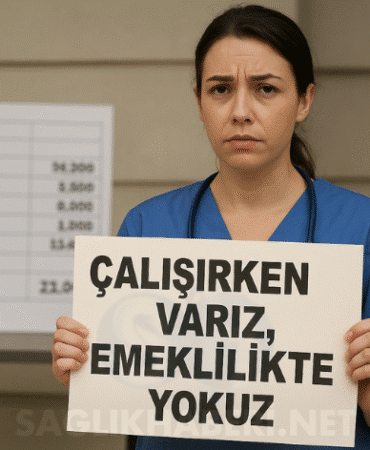 Hemşireler Tepkili “Çalışırken Varız, Emeklilikte Yokuz”