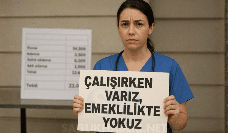 Hemşireler Tepkili: “Çalışırken Varız, Emeklilikte Yokuz”