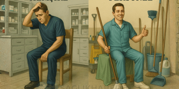 Sağlıkta Maaş Uçurumu: Hemşire 58 Bin, Temizlik Personeli 73 Bin TL Alıyor