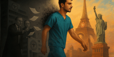 göç eden hemşire karanlıktan aydınlığa