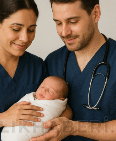 hemşire anne baba bebek aile 2