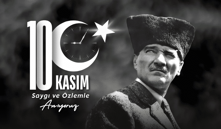 10 Kasım Atatürk'ü Anma