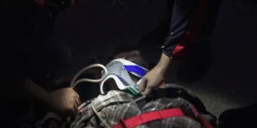 Gümüşhane’de arkadaşıyla gezintiye çıkan erkek hemşire kayalıklardan düştü