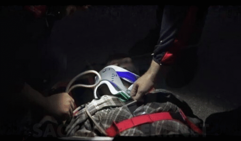 Gümüşhane’de arkadaşıyla gezintiye çıkan erkek hemşire kayalıklardan düştü