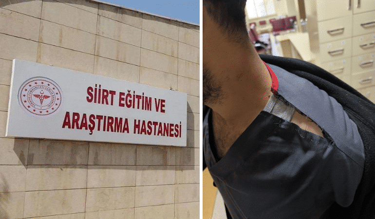 Siirt Eğitim ve Araştırma Hastanesi’nde Hemşireye Şiddet manşet