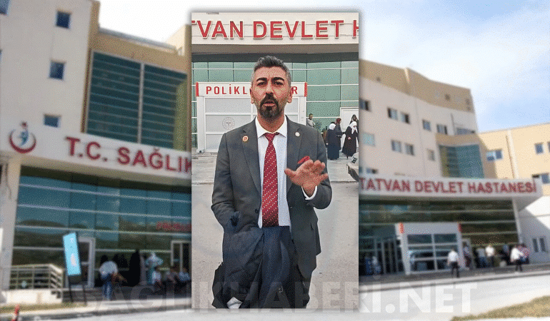 bitlis tatvan devlet hastanesi hepsen genel başkanı yunus şimşek