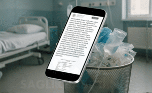 hastanede israf paylaşımı