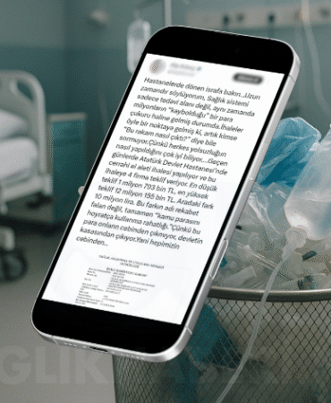 hastanede israf paylaşımı