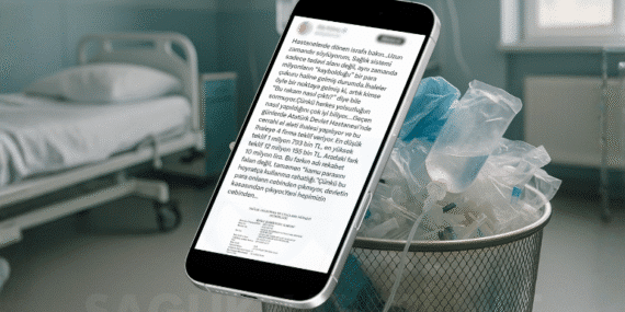 “Hastanelerde İsraf” Paylaşımı Tartışma Yarattı