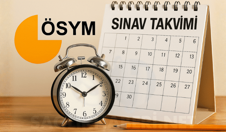 ösym sınav takvimi