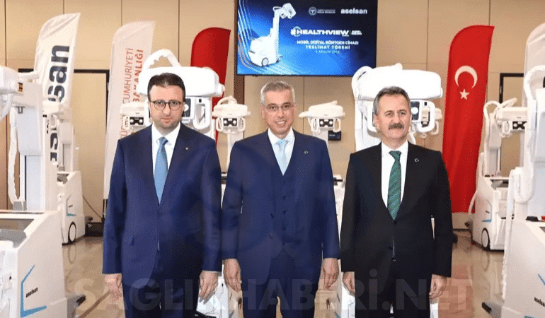 ASELSAN’ın Yerli Mobil Dijital Röntgeni Sağlık Bakanlığı’na Teslim Edildi