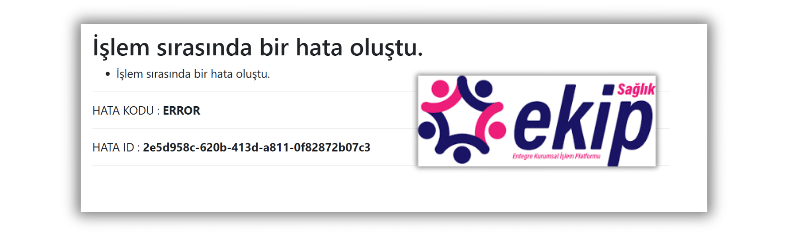 Sağlık Bakanlığı’nın EKİP Uygulamasında Erişim Sorunu: “Hacklendi” İddiaları Gündemde (resim 3) – saglikhaberi.net