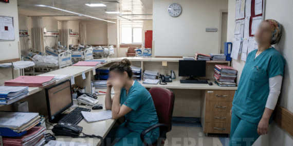 Matematik İflas Etti: İki Hemşirenin 16 Saatlik Mesaisine 35 Saatlik İş Sığdırılıyor!