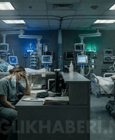 gece çalışan hemşire yoğun bakım