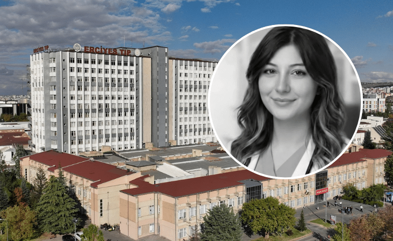 Kayseri Erciyes Üniversitesi (ERÜ) Tıp Fakültesi 4. sınıf öğrencisi Yaren Mercan