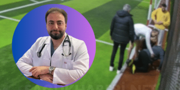 Kardiyoloji Uzmanı Dr. Esad Çekin halı saha