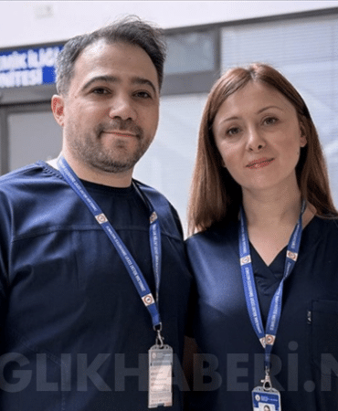 Zonguldak'ta yaşayan hemşire çift Efnan Güven ve Koray Olgun