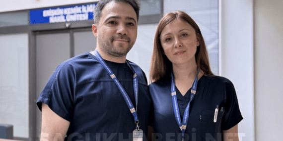 Zonguldak’ta Aynı Hastanede Görev Yapan Hemşire Çiftin Omuz Omuza Şifa Mesaisi