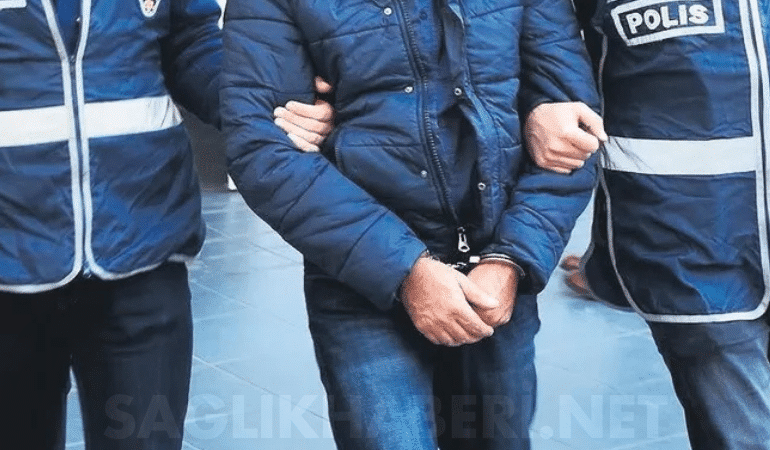 gözaltı kelepçeli